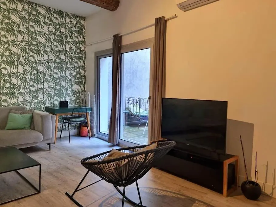Spacious Flat - A/C - City Center - Terrace Apartment Aix-en-Provence 0*,